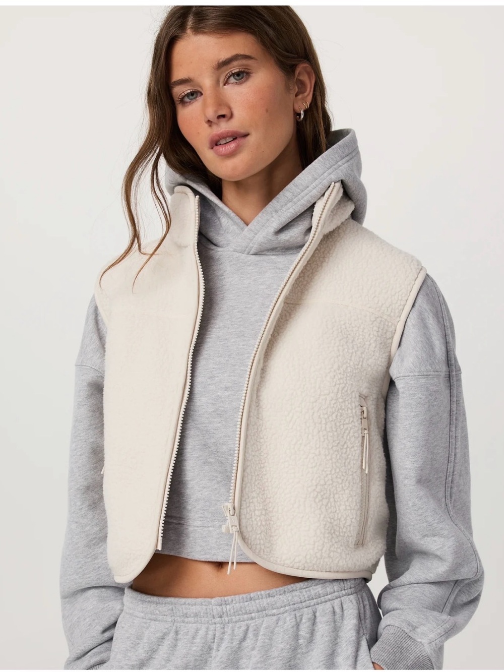 Vuori Sherpa Alpine Vest in Bone